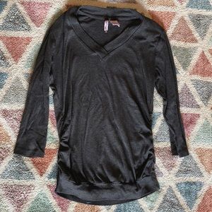 **3/$12** Gray Maternity sweater